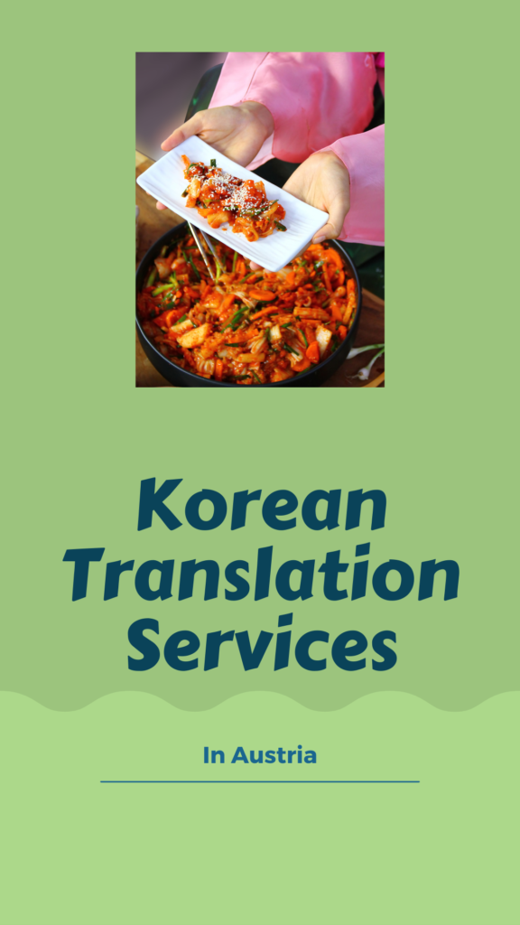 Korean Translation services